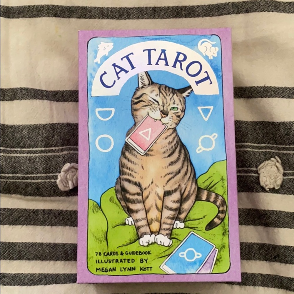 tarot cards- cat themed pictures